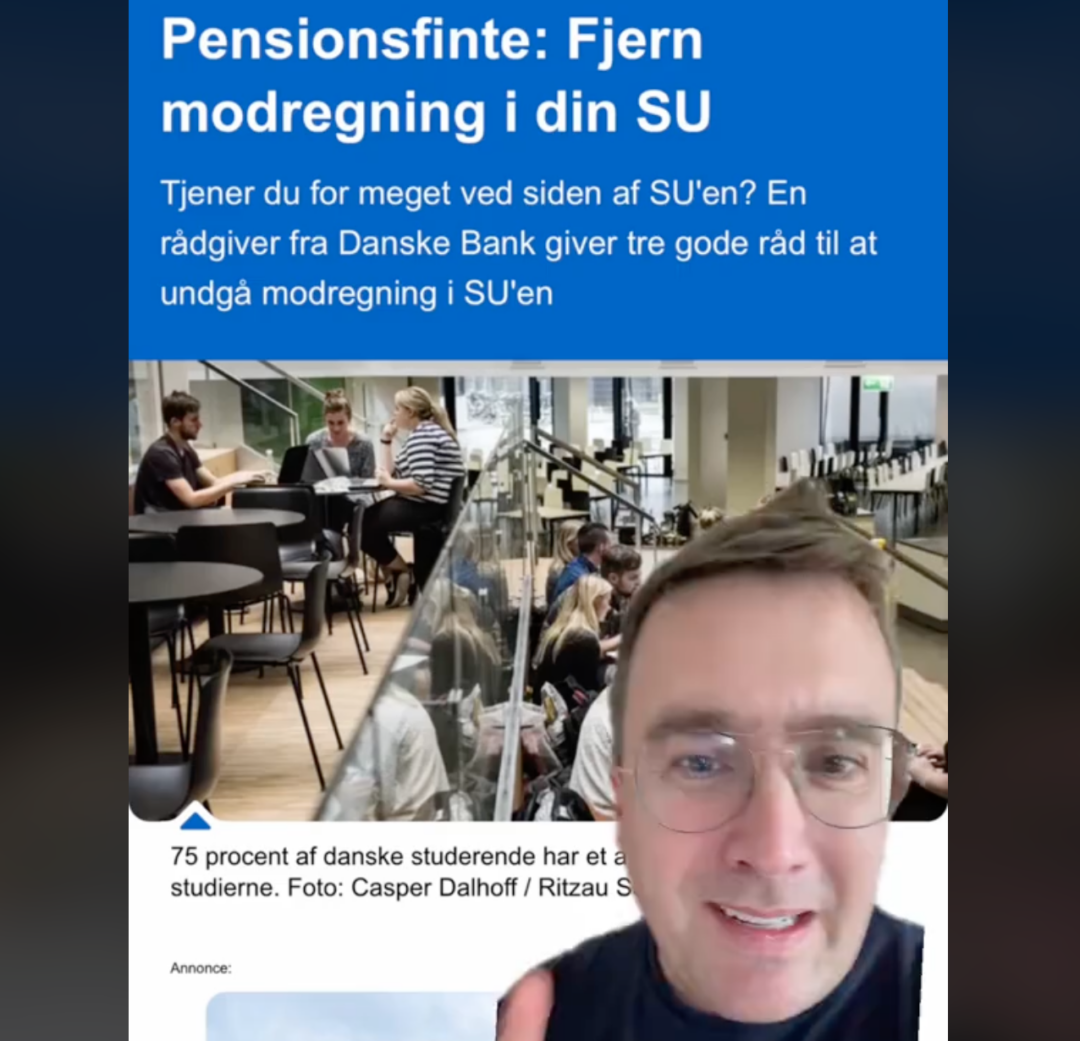 Sådan undgår du SU-modregning – Oskars Økonomi Hacks