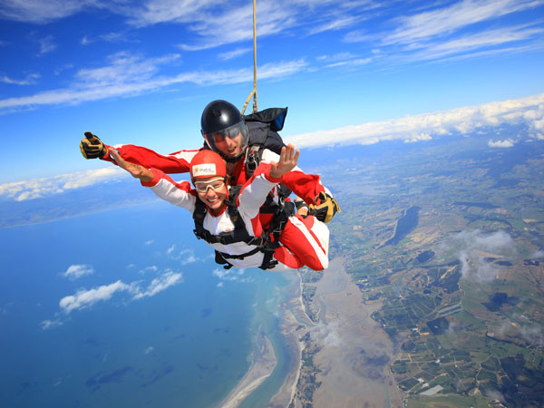 New Zealand skydive Adventured